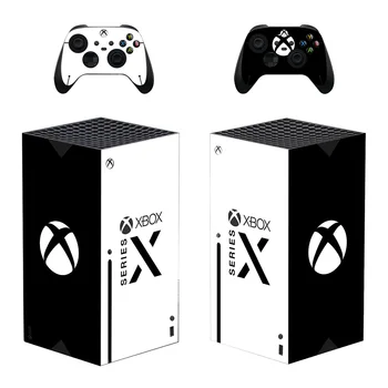 Symbol, Logo Chránič Nálepky Kryt Kotúča, pre Xbox Série X Konzoly a 2 Radiče Xbox Série X XSX Pokožky Nálepky Vinyl