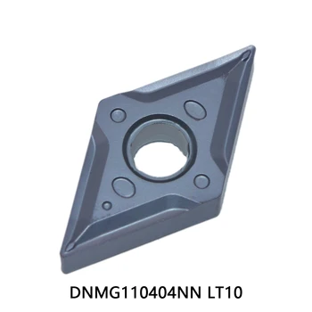 DNMG110404NN LT10 Pôvodné CNC čepeľ z karbidu vložiť sústruh nástroj 10pcs/veľa DNMG 110404 NN LT10