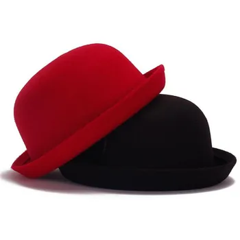 Vysoká kvalita dievčatko malý chlapec fedora klobúk tvrdý klobúk dieťa šaty, klobúk dieťa klobúk plstený klobúk vlnená plsť tvrdý klobúk ženy klobúk