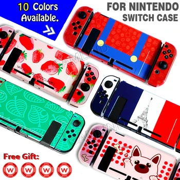 Pre Nintend Prepínač Limited Edition Ochranný plášť NS Roztomilý Koži Ružové PC Tvrdé puzdro pre Nintendo Konzoly Prepínača&Joy-Con