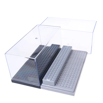 2 Krokov Displej Veci/Box Prachotesný Zobraziť Prípade Akryl Plastové Display Box Prípade