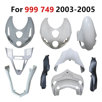 Motocykel pre Ducati 999 749 2003-2005-2006 Nevyfarbené Karosériou Kapotáže Komponenty, Plastové Časti motorového Krytu ABS Vstrekovanie Plastov